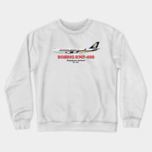 Boeing B747-400 - Singapore Airlines Crewneck Sweatshirt